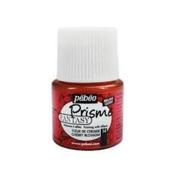 Maling - Pébéo - Kirsebærblomst - 45 ml - Prismeffekt - Farve Rosa Kirsebærblomst