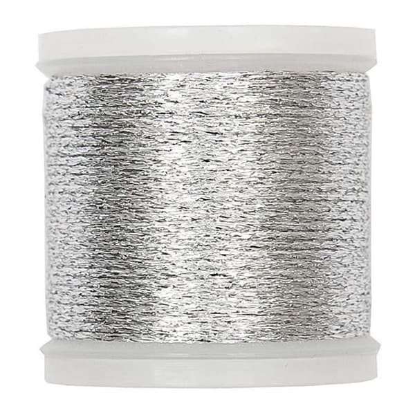 Tråd spunnit 50 m - metallisk silverfärg Silver