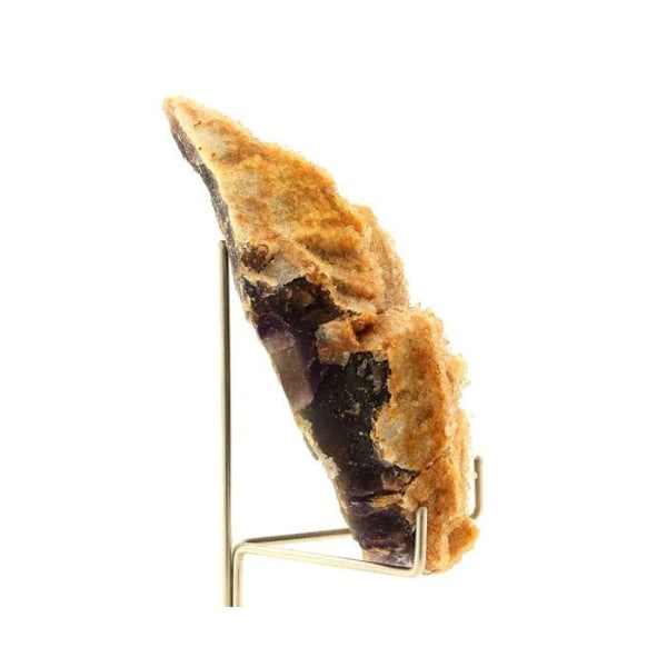 Sten og mineraler. Fluorit + Kvarts. 656,0 ct. Fonsante mine, Var, Frankrig.