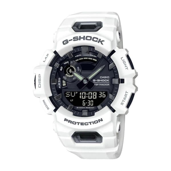 CASIO Kello G -SHOCK - Iskunkestävä - Monitoimilaite - Valkoinen Vit