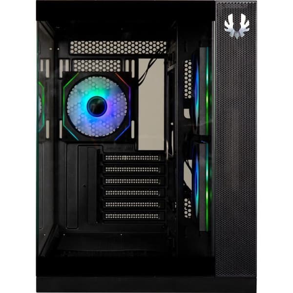 PC-kabinet - BITFENIX - Triton - Cube - ATX - Sort - Tempereret glas - USB-C og A-RGB