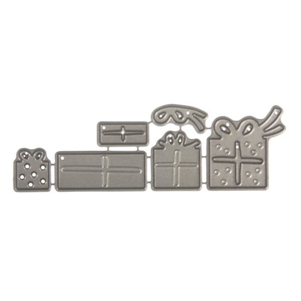 Kit skæremaller: Gaver, 0,9x2cm-2,1x2,9cm, sct.-LS 6 stk.