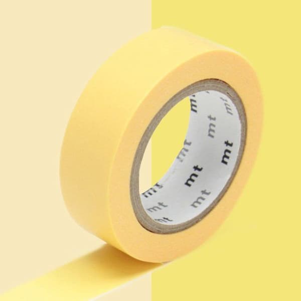Maskeringstejp - Maskeringstejp MT 1,5 cm Uni gul Gul