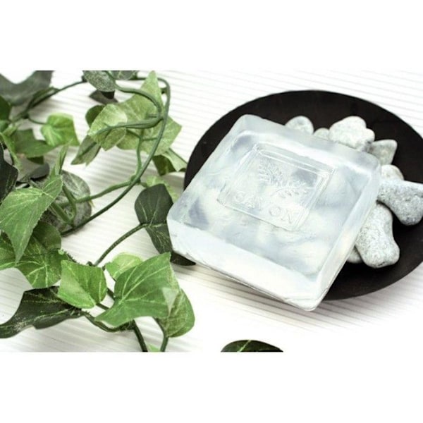 Läpinäkyvä saippuapala 500 g (mikroaaltouuni) Transparent