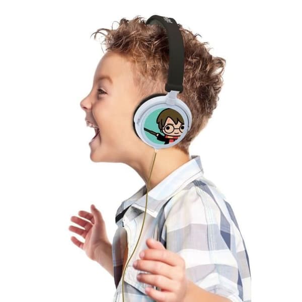 Folding wired stereo headset til børn Harry Potter - LEXIBOOK - Lydniveaubegrænsning