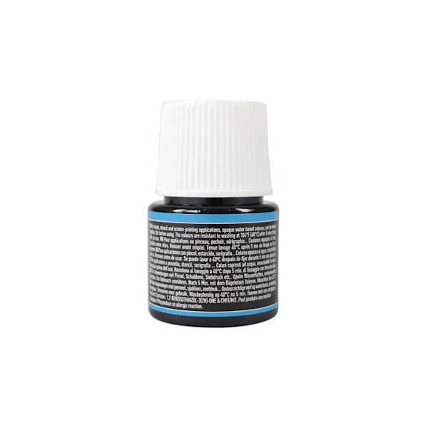 Kangasmaali - PéBéo - Setacolor läpinäkymätön - Musta - 45 ml - Pesunkestävä Opak svart