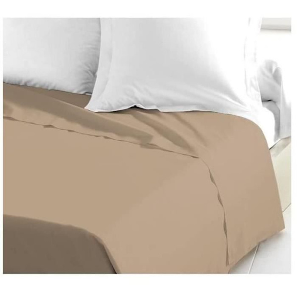 KÆRLIGHED HJEM Drap Plat 100% coton 240x300 cm beige