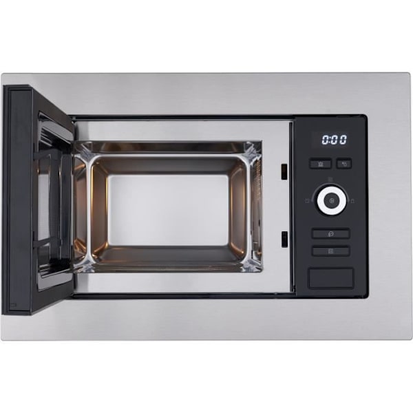Indbygget mikroovn Grill CONTINENTAL EDISON MO20IXEG L59,5 x H38,8 cm x D34,35 cm 20L Rustfrit stål