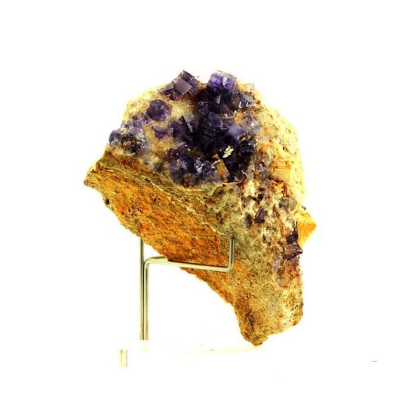 Sten og mineraler. Fluorit + Kvarts + Baryt. 985,0 ct. La Cabaña, Berbes, Spanien.