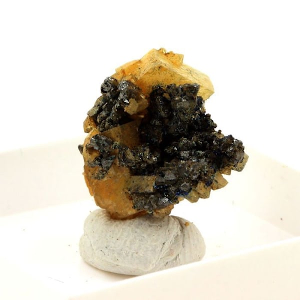Stenar och mineraler - ABIJOUX - Tetrahedrit - 14,5 ct - Mésage-gruvan, Saint-Pierre-de-Mésage, Frankrike