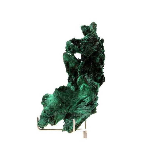 Sten og mineraler. Malakit. 395,0 ct. Katanga, Congo.