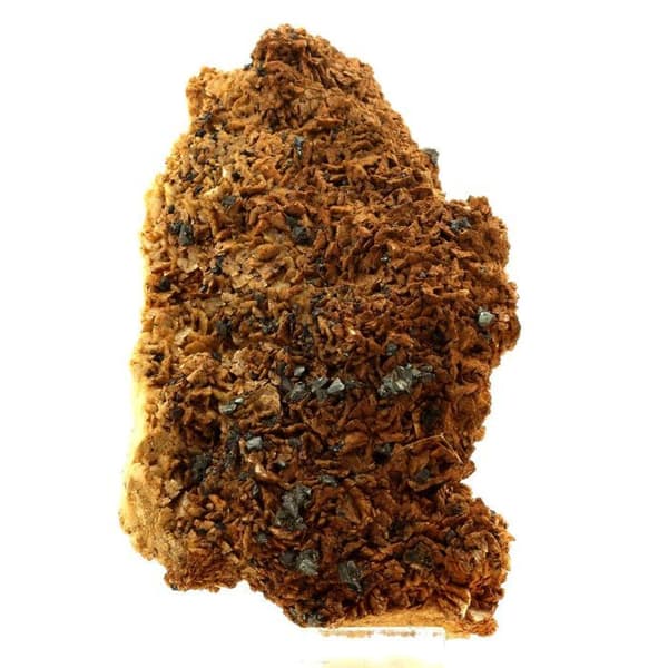 Sten og mineraler. Tetrahedrit på dolomit. 1100,0 øre. Usclas-du-Bosc Quarry, Hérault, Frankrig..