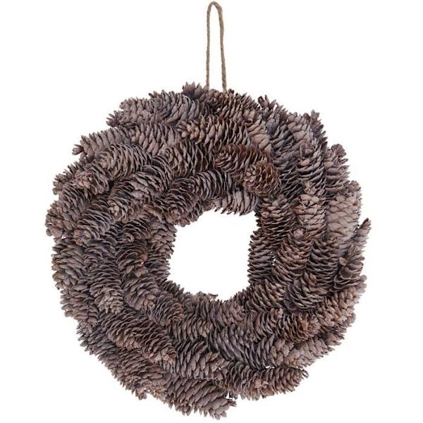 Käpyseppele Ø 32 cm brun