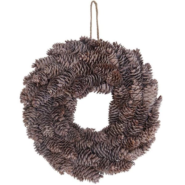 Kottekrans Ø 32 cm brun