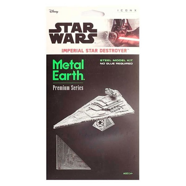 3D-metallimalli Star Wars - Imperial Destoyer Grå