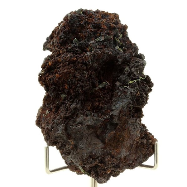 Sten og mineraler. Olivenit. 409,0 øre. Minas Gerais, Brasilien.