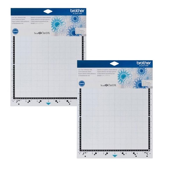 2 matalakahvaista kiinnikettä ScanNCut SDX:lle 12" x 12"
