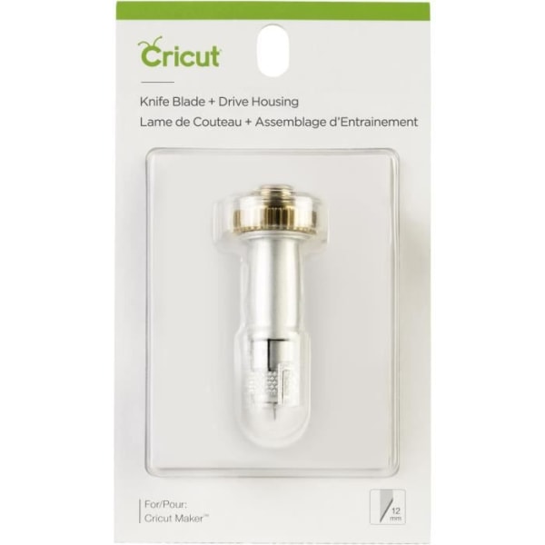 Cricut - Knivbladsspets + Adapter för Cricut Maker - Vit