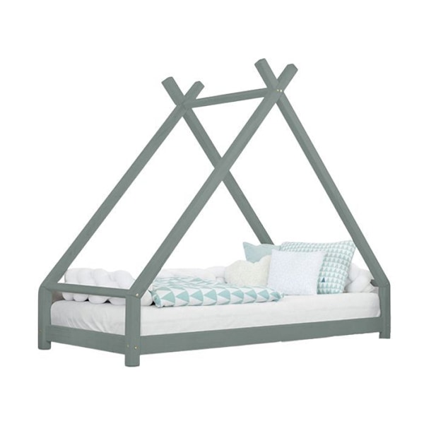 Lit tipi lapselle TAHUKA 80 x 180 salviasieni Grön