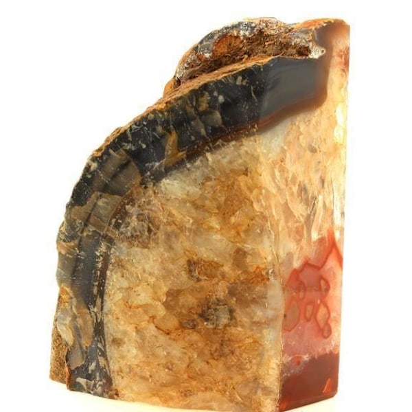 Agat - ABIJOUX - 4645.0 ct - Grå - 3 slipade sidor - Äkthetscertifikat