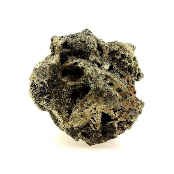 Kivet ja mineraalit. Pyriitti. 1870,1 ct. Salsignen kaivos, Aude, Ranska..