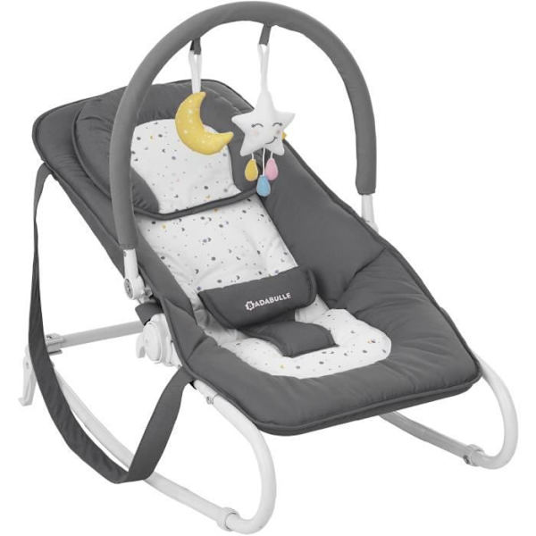 Badabulle Easy Moonlight babyvakt - Lekbåge Grå