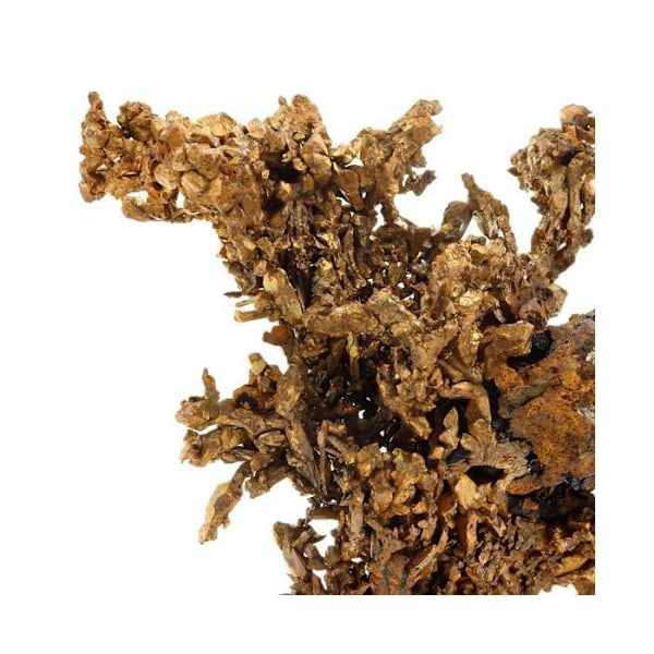 Sten og mineraler. Indfødt kobber. 659,5 øre. Rubtsovskoe, Altai Krai, Rusland.