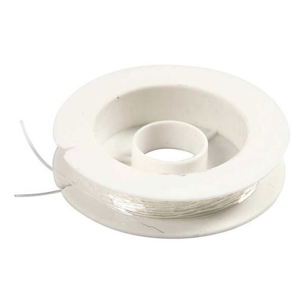 Elastisk nylontråd - Ospecificerad - ref 615400 - Färg multifärgad - Blandat - Solid Vit