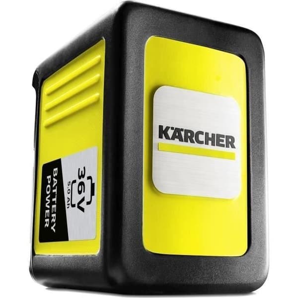 Strömbatteri - KARCHER - 36V / 5 Ah - LCD-skärm - Litiumjon Svart
