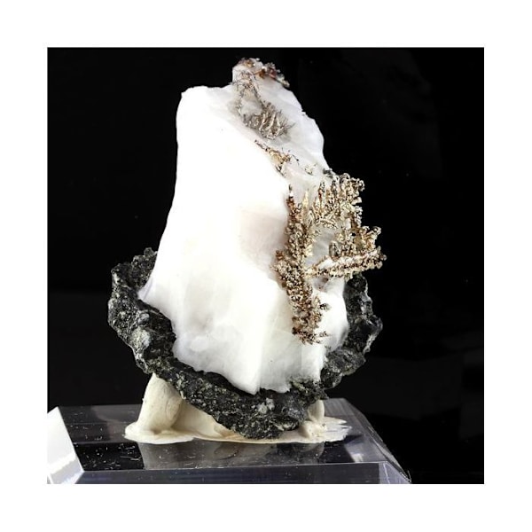 Sten og mineraler. Indfødt sølv. 661,5 øre. Imiter Mine, Drâa-Tafilalet, Marokko.