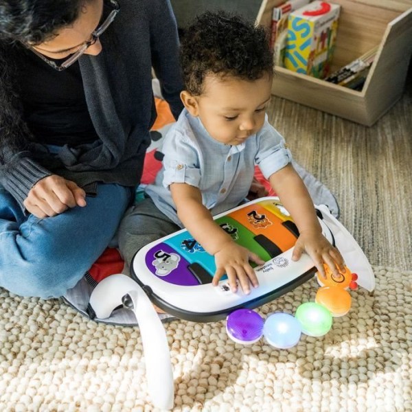 BABY EINSTEIN, Kickin’ Tunes™ 4-in-1 -leikkimatto, musiikin ja kielten oppiminen Flerfärgad