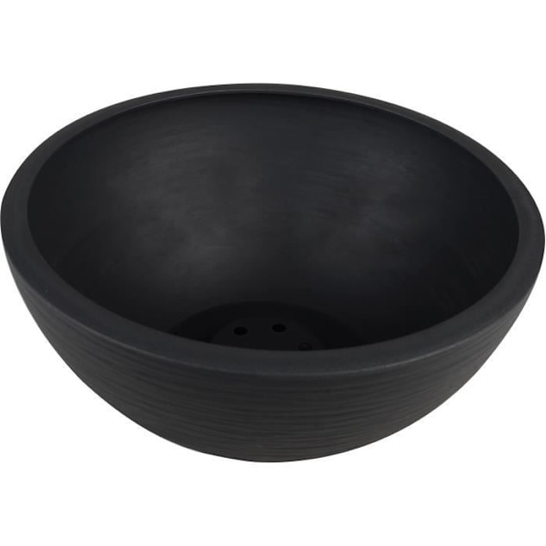 EDA Graphit'UP Vasque Pot Ø 25 cm - 3,3 L - Antracitgrå Kolgrå