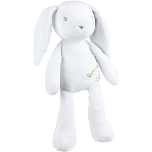 LUMINOU Valoisa pehmolelu pupu +/- 30 cm Vit
