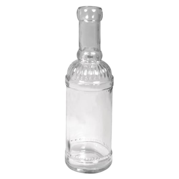 Glasflaske - Rayher - Gennemsigtig - 21 x ø6cm - Hals ø2,3cm - Kan tilpasses Färglös