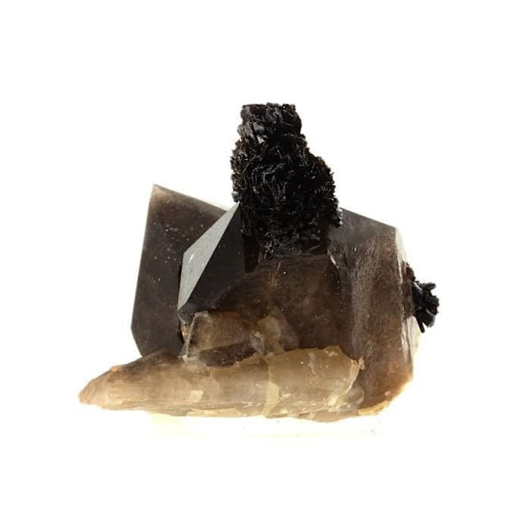 Goethite, rökkvarts 514,2 karat