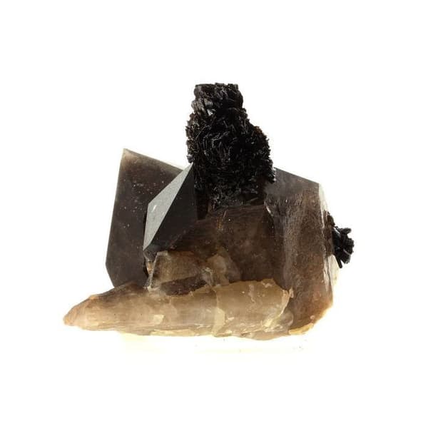 Goethite, Smoky Quartz 514,2 karaattia