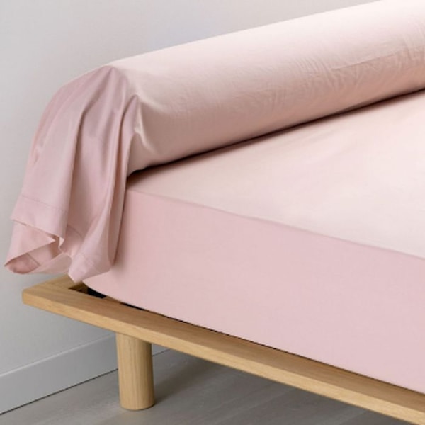 Pudebetræk - Percale - Rosa - 85x185 cm - Blød berøring - OEKO-TEX Rosa