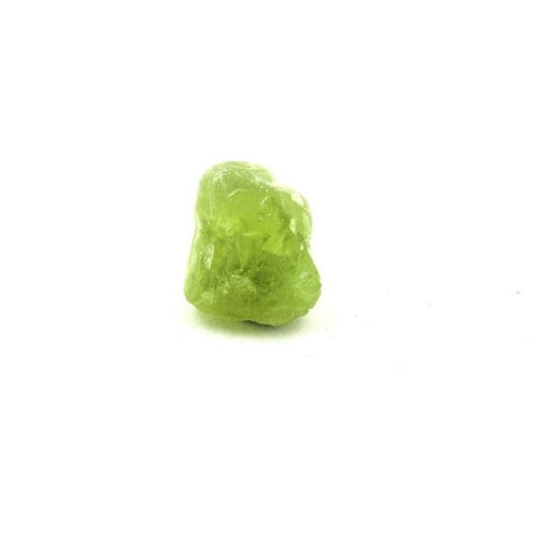 Sten og mineraler. Peridot. 7,75 ct. Skardu-distriktet, Baltistan, Pakistan.
