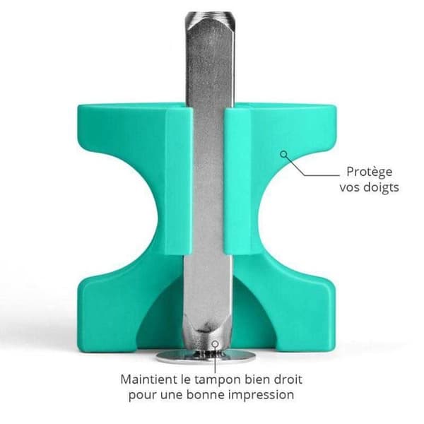 Stämpeldyna - ImpressArt - Blå penna stöd - 1 x 3 mm - Plast - Barn Blå