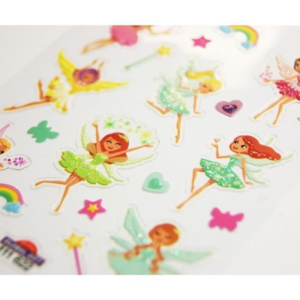 Tarrat - Keijut - Glitterit - 1,8 cm Flerfärgad