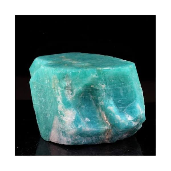 Sten og mineraler. Amazonit. 512,0 øre. Konso, Etiopien.