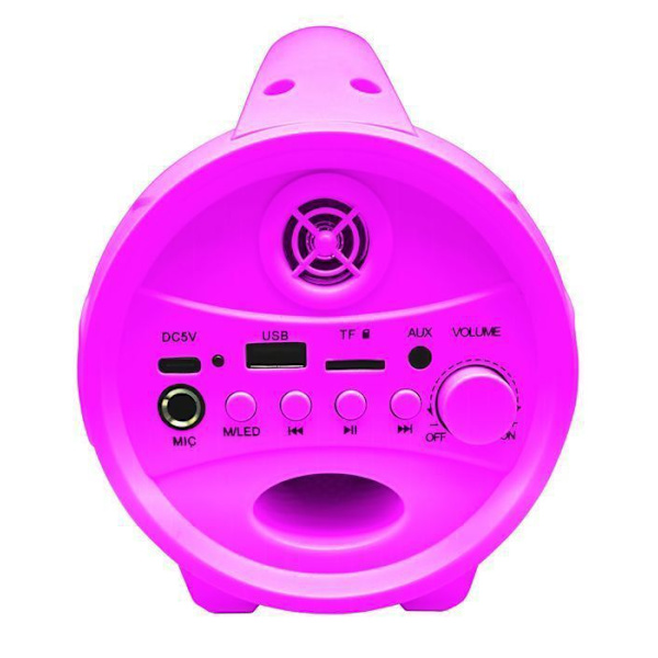 Langaton Bluetooth® Kaiutin Valolla ja Mikrofonilla Barbie Ros