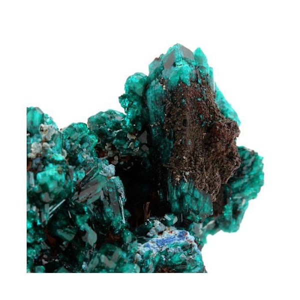 Sten og mineraler. Dioptase. 544,0 øre. Pimbi Hill, Mindouli, DR Congo..