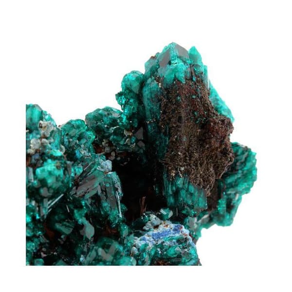 Stenar och mineraler. Dioptas. 544,0 cent. Pimbi Hill, Mindouli, DR Kongo..