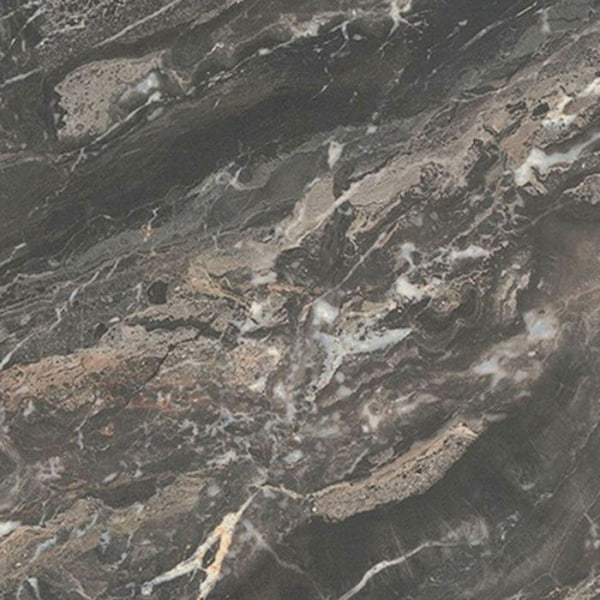 Högt bord 60 x 60 cm - Milan royal marmor modell Svart