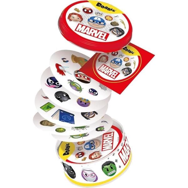 Festspel - ASMODEE - Dobble: Marvel Emoji (Eco Sleeve) - 6 år gammal - Utomhus - Blandat