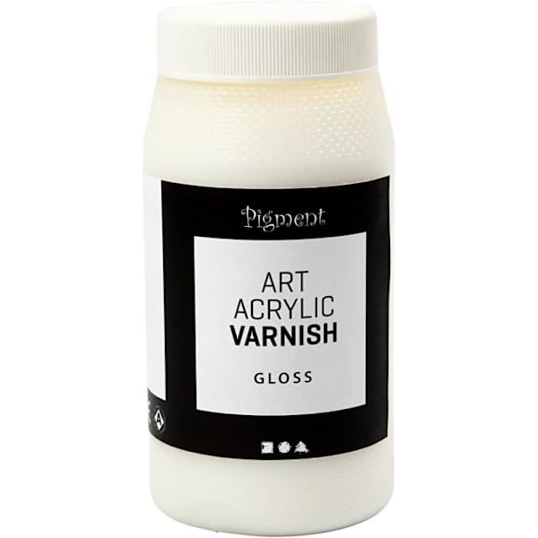 Pigment varnish Art Acrylic brilliant 500 ml transparent