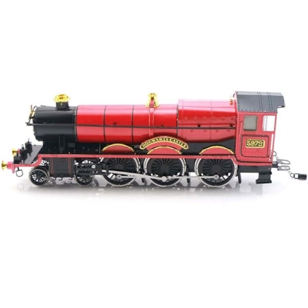 Modelfremstilling - METAL JORD - Hogwarts Express - Rød - Rustfrit stål - Edelstahl Rostfritt stål