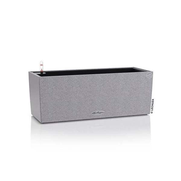 LECHUZA Parvekeamplia Stone 50 ALL-IN-ONE Harmaa Grå sten
