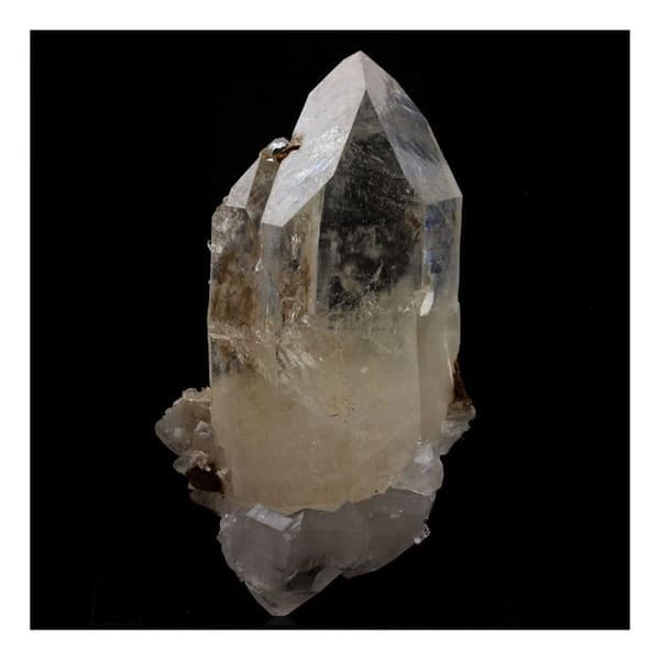 Sten og mineraler. Kvarts. 252,0 øre. Freney d'Oisans, Bourg d'Oisans, Frankrig..